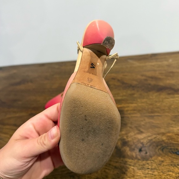 Prada Vintage Ombré Pink Slingback Pump Heels - Picture 4 of 16